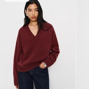 NWOT Reformation Jadey Cashmere Sweater